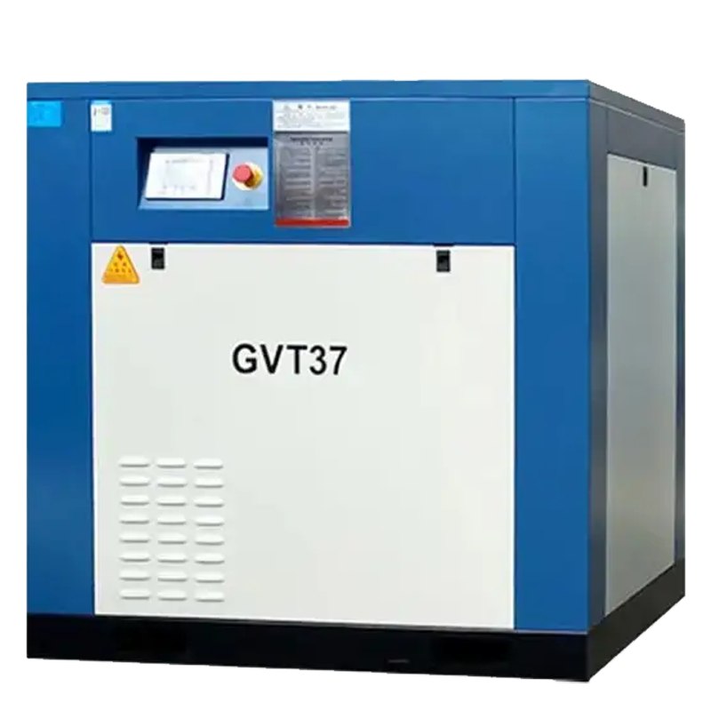 Permanent magnet variable frequency screw air compressor energy-saving and power-saving compressor industrial grade GVT7.5kw