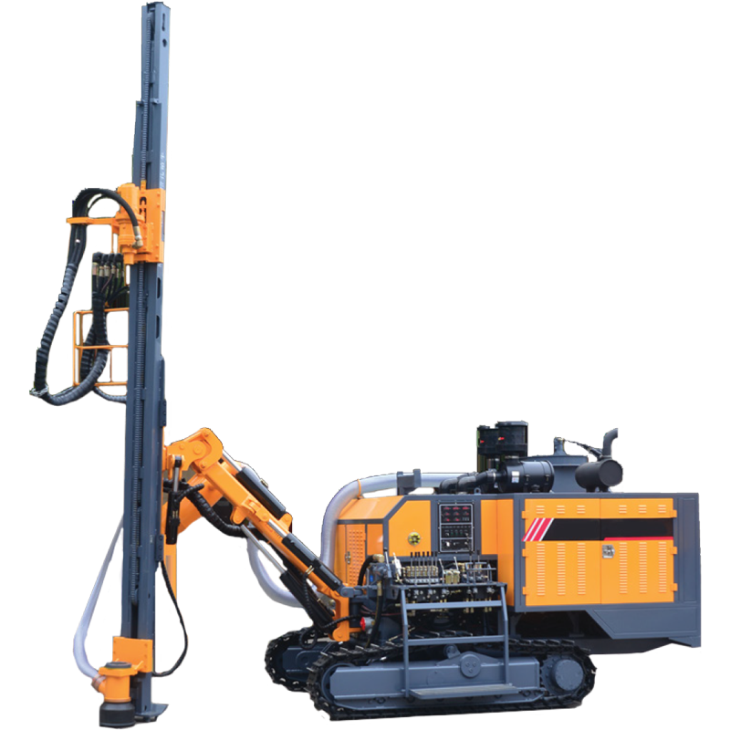 XT5C integrated surface crawler down-the-hole drill rig