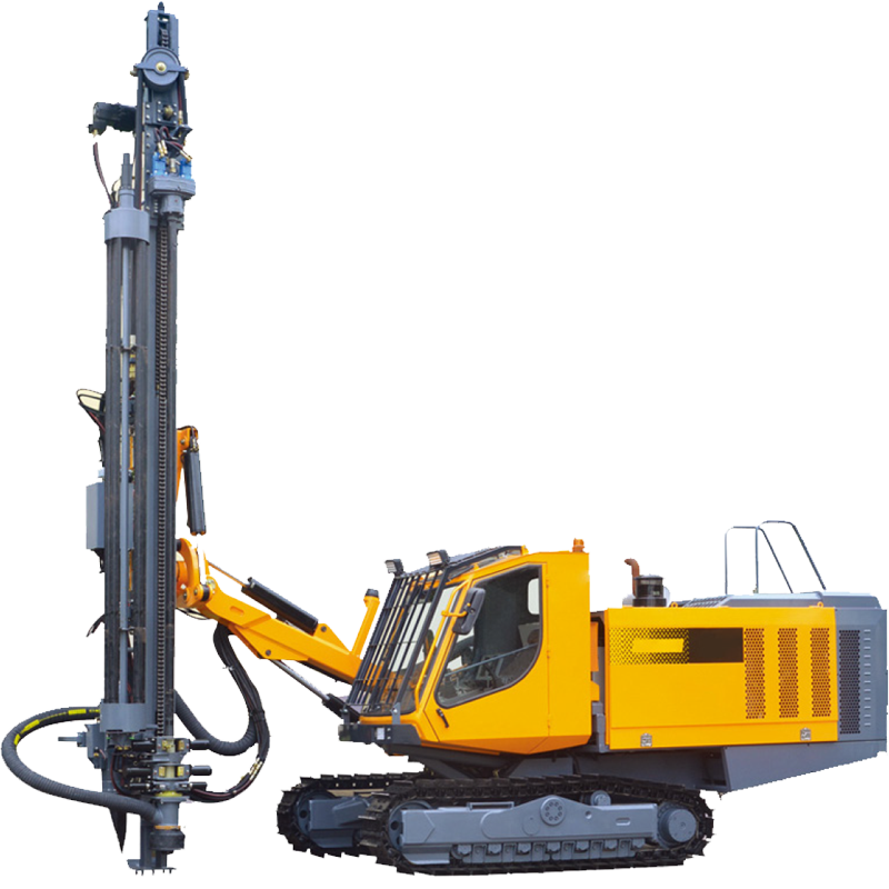 XT10 integrated open-pit down-the-hole drilling rig